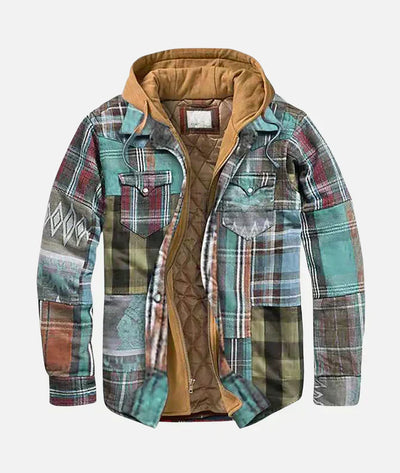 Rico | Patchwork Plaid Jacket